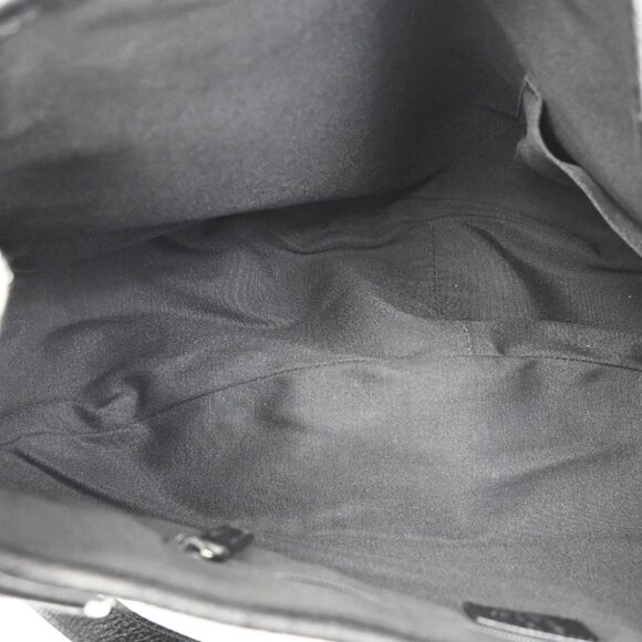 GUCCI GG Pattern Abbey Shoulder Bag Leather canvas Black SHW Italy 76KB625 - Picture 7 of 15